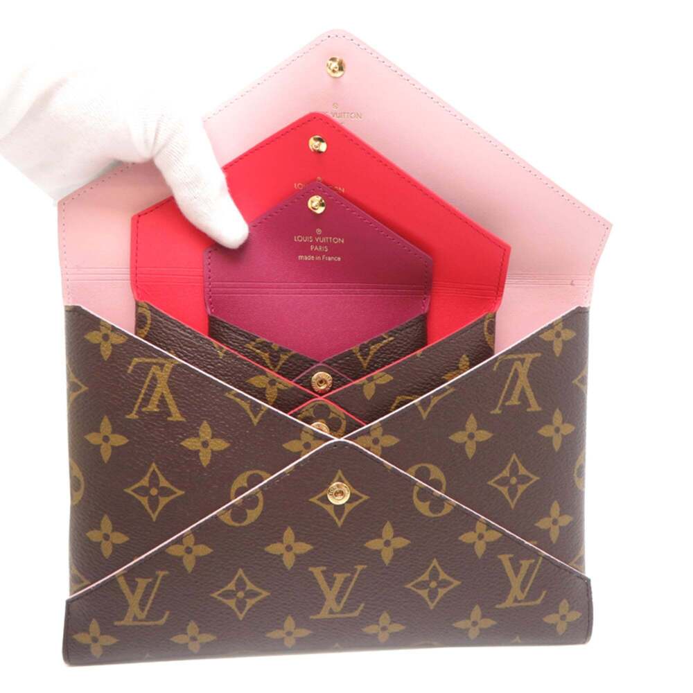 LOUIS VUITTON Brown Monogram Pochette Pouch - Picture 5 of 10